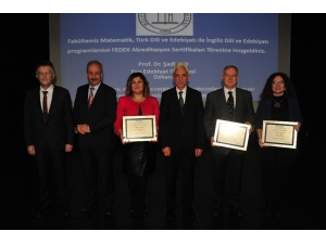 Beü’de Fedek Akreditasyon Belgesi Takdim Töreni