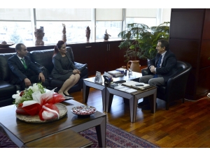 Büyük Birlik Ve Anavatan Partisi’nden Başkan Ataç’a Ziyaret