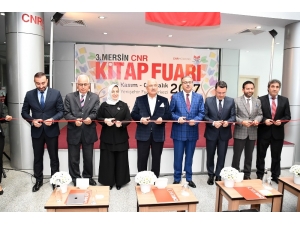 Cnr 3. Mersin Kitap Fuarı Açıldı