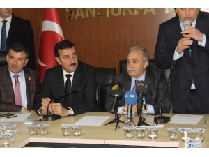 Bakanlar Fakıbaba İle Tüfenkci Ak Parti İl Başkanlığını Ziyaret Etti