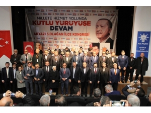 Ak Parti Akyazı İlçe Teşkilatı’nın 5. Olağan Kongresi Gerçekleşti