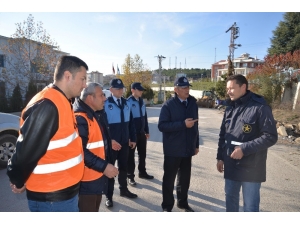 Bilecik Belediyesi Tarafından Yapılan Alt Yapı Çalışmalarına Sıkı Denetim