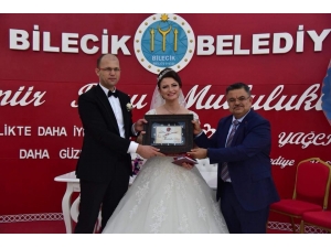 Başkan Yağcı, Genç Çiftin Mutluluklarına Şahitliğini Yaptı