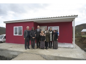 Tekkeköy Belediyesi, Bir Aileyi Sıcak Yuvaya Kavuşturdu