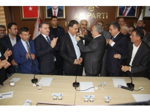 Şanlıurfa’da Chp’den Ayrılanlar Ak Parti’ye Katıldı