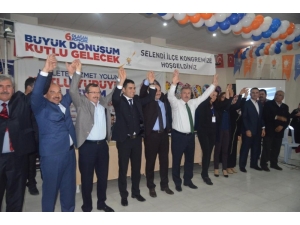 Ak Parti Selendi Teşkilatında Şeref Kaçar Dönemi Başladı