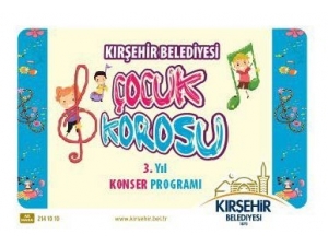 Belediye Çocuk Korosu Yarın Sahne Alacak