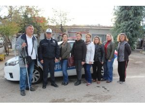 Okul Aile Birliği Servis Araçlarını Denetledi