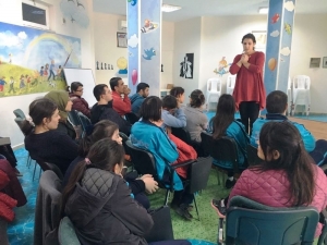 İzmit Belediyesi Çocukları Uyarıyor