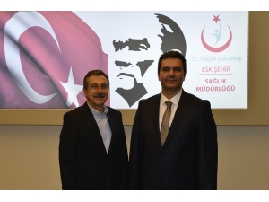 Başkan Ataç’tan İl Sağlık Müdürü Bilye’ye Ziyaret