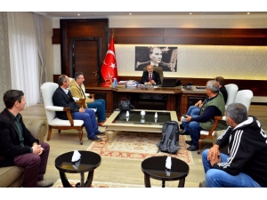 Didim Çalışan Gazeteciler Cemiyetinden Vali Köşger’e Ziyaret