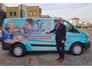 Tekkeköy Belediyesi Yaşlı Ve Hasta Hizmetleri Aracı Göreve Başladı