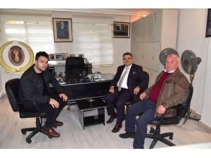 Başkan Yağcı Ve Giyim Mensucat Odası Başkanı Balcı Bir Araya Geldi