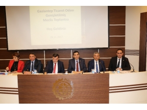 Gaziantep Ticaret Odası’nın Kasım Ayı Olağan Meclis Toplantısı
