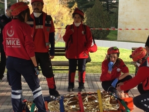 Esogü Hastanesi’nde Yangın Tatbikatı Yapıldı