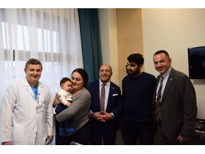 Yeni Hastanenin İlk Hastası Poyraz Bebek Oldu