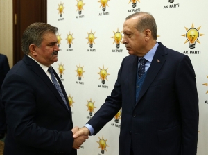 Çaturoğlu, Zonguldak’ın Sıkıntılarını Cumhurbaşkanı Erdoğan’a Anlattı