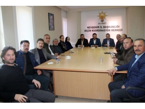Ak Parti İl Genel Melis Üyeleri Aylık Olağan Toplantısı Yapıldı