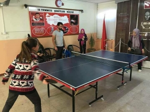 Şaphane’de Masa Tenisi Kursu