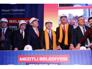 Kılıçdaroğlu, Mersin’de Temel Atma Ve Açılış Törenine Katıldı