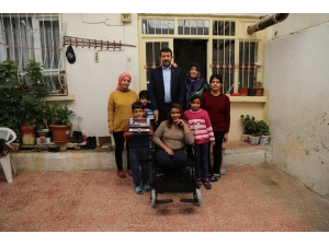 Eyyübiye’de Tekerlekli Sandalye Dağıtımı Devam Ediyor