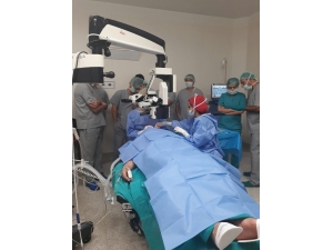 Göz Nakliyle Görme Kaybı Son Buldu