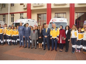 Aydın’a 1 Milyon Lira Değerinde 5 Yeni Ambulans