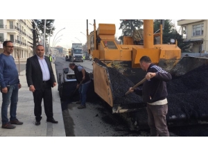 Düzce’de Asfalt Çalışmaları Sürüyor