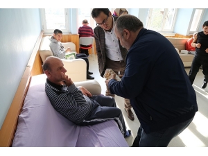 Çayeli Belediye Başkanı Atilla Esmen Engelliler İle Bir Araya Geldi