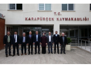 Başkan Toçoğlun’dan Kaymakam Yaman’a Ziyaret