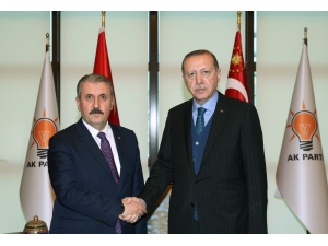 Cumhurbaşkanı Erdoğan, Mustafa Destici Ve Heyetini Kabul Etti