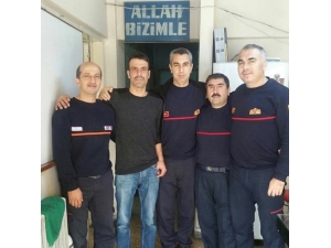 Kahraman İtfaiyeci Taburcu Oldu