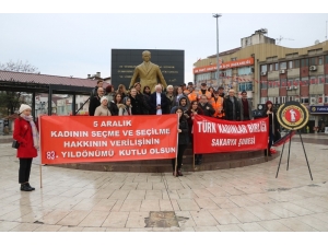 Kadınlara Seçme Ve Seçilme Hakkının Verilmesi Sakarya’da Kutlandı