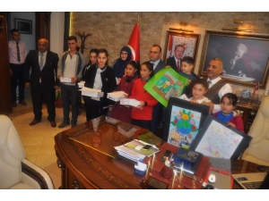 Temizlik Kampanyasında Dereceye Giren Öğrenciler Ödüllendirildi