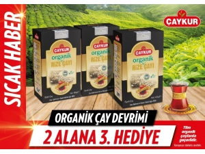 Çaykur’dan Organik Çay Devrimi