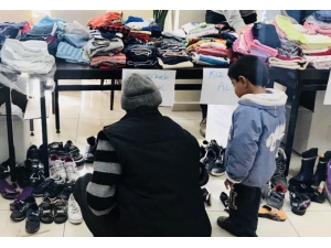 Tepebaşı Belediyesinden Sığınmacılara Yardım Eli