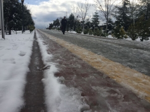 Kocaeli’nin Yüksek Kesimleri Beyaza Büründü