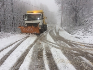 Kocaeli’de 410 Kişilik Ekip Karla Mücadele Ediyor