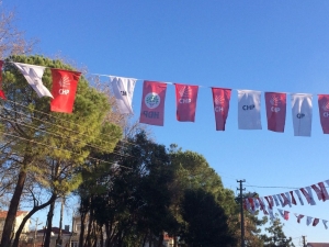 Chp Ve Hdp Bayrağı Yan Yana