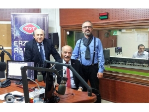 Yücelik, Trt Erzurum Radyosu’na Konuk Oldu