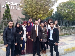Oğuzeli Myo Öğrencilerinden Adliye Sarayı Gezisi