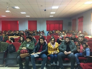 Şaphane Meslek Yüksekokulu’nda ’Dilimiz Kimliğimizdir’ Konulu Konferans