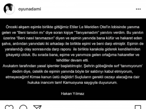 Ünlü Oyuncu Hakan Yılmaz Ve Eşi Saldırıya Uğradı