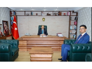 Müftü Karayiğit’ten Kaymakam Ayca’ya Ziyaret