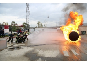 Filistinli İtfaiyeciler Kocaeli’de Eğitiliyor