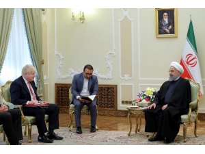İngiltere Dışişleri Bakanı Boris Johnson, Hasan Ruhani İle Görüştü