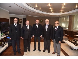 Başkan Doğan’ın Ziyaretçi Yoğunluğu Azalmıyor