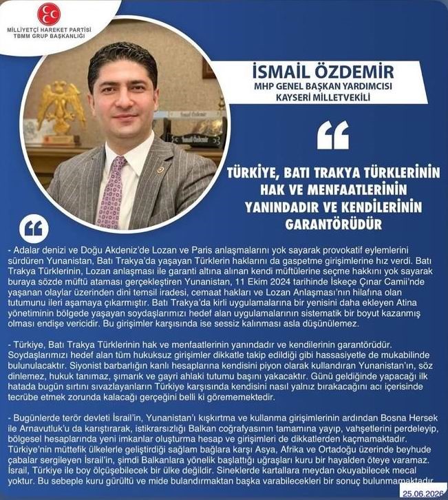 mhp-li-ozdemir-turkiye-bati-trakya-turklerinin-hak-ve-menfaatlerinin-yanindadir-ve-garantorudur