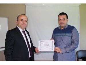 112 Ekiplerine Sertifikaları Verildi