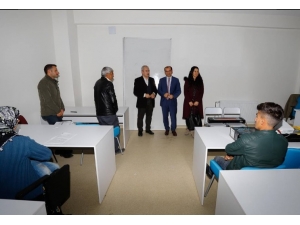 Kaymakam Ayca’dan Kursiyerlere Ziyaret